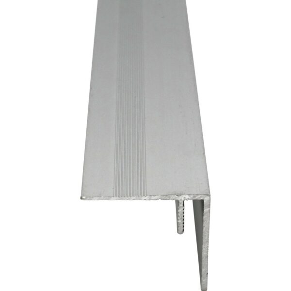 Treppenwinkelprofil Clip-System 32 mm x 27 mm Silber 1000 mm